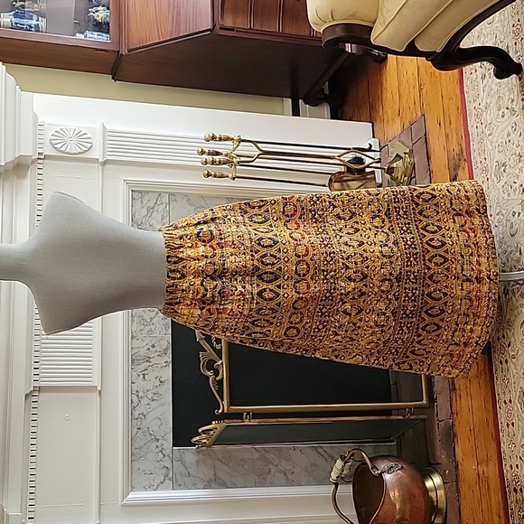 Vintage Quilted Maxi Skirt - Picture 5 of 9